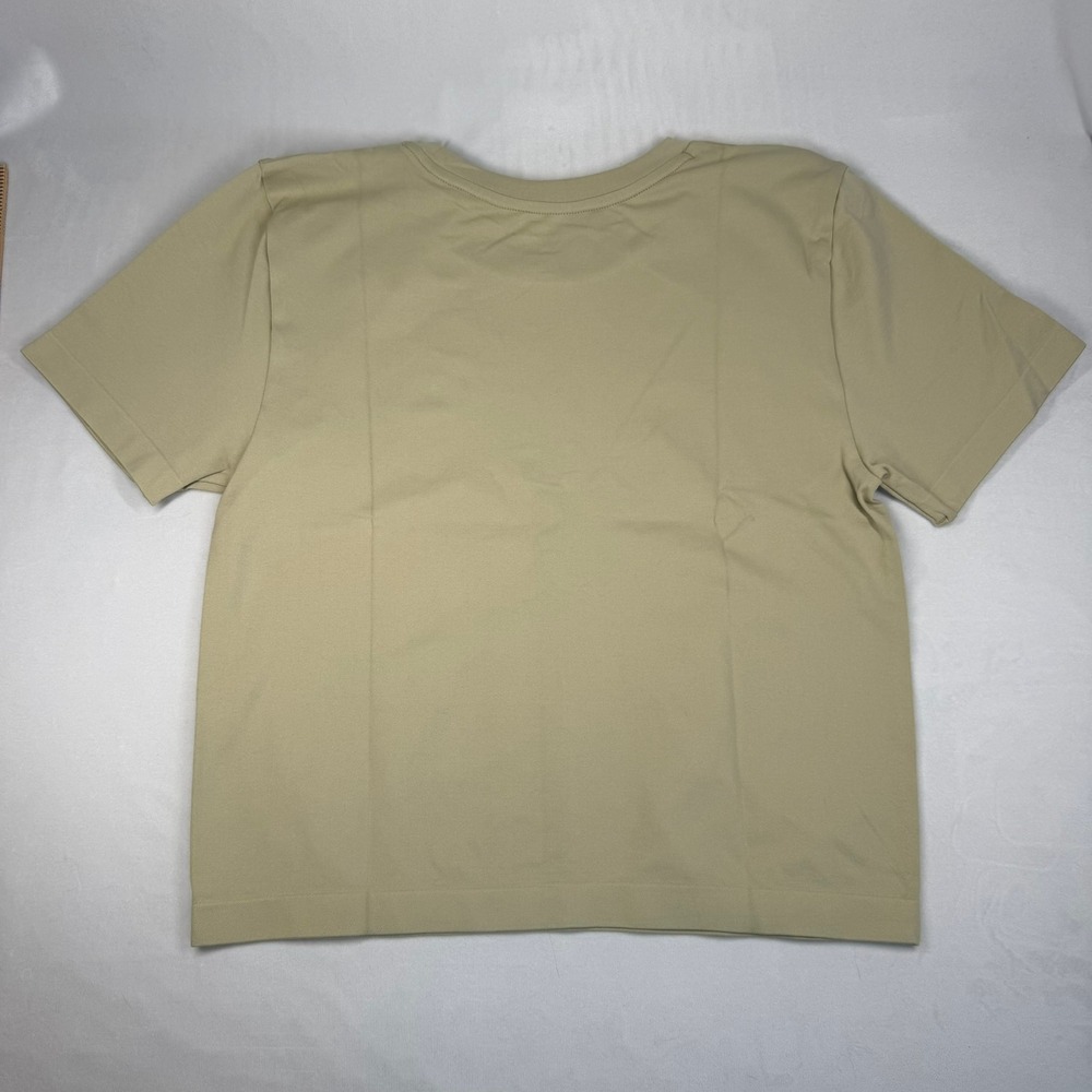 A New Day Womens T-Shirt‎ Green 1X Short Sleeve Fitted New - Picture 2 of 6